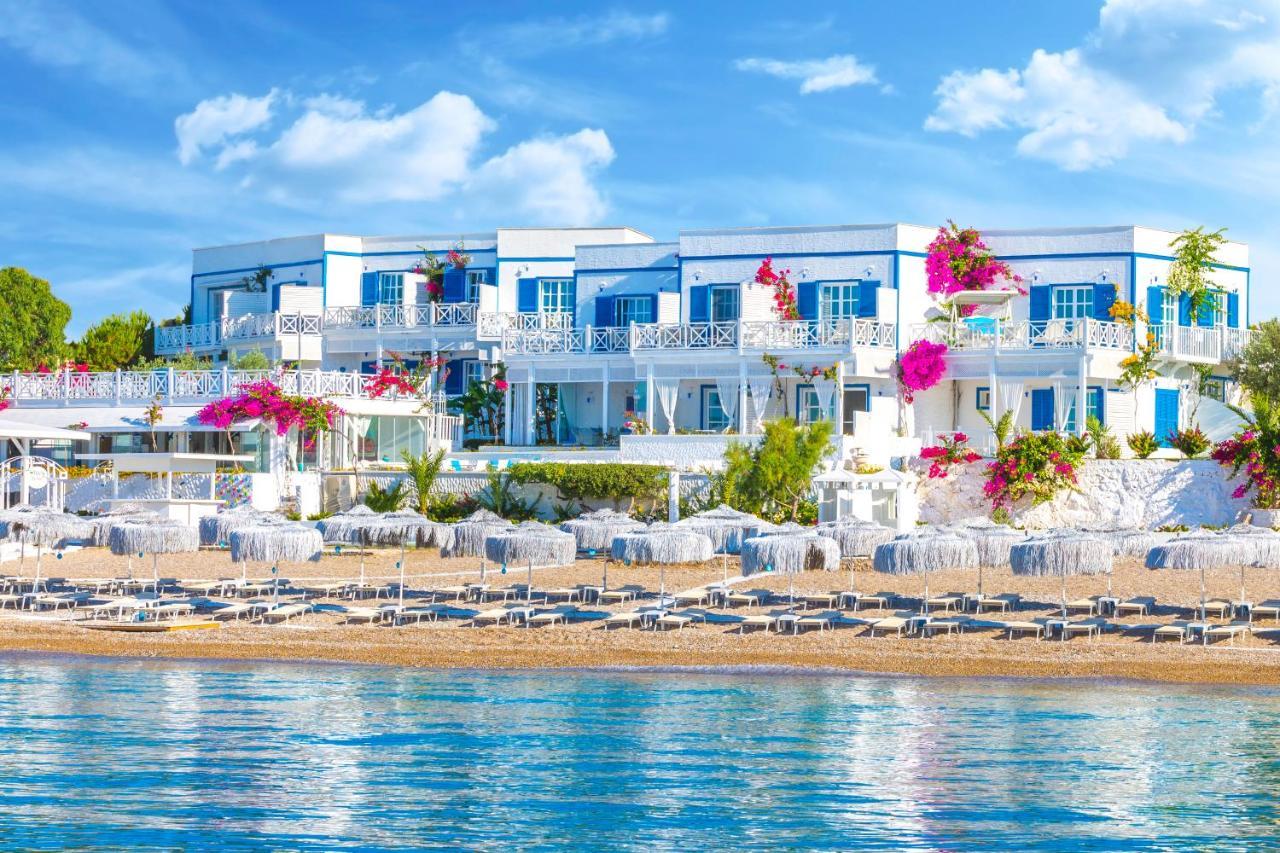 Hotel Mavi Beyaz Palamutbükü Esterno foto