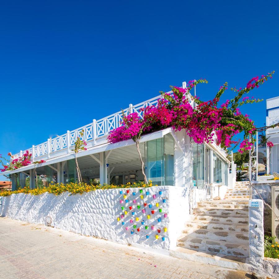 Hotel Mavi Beyaz Palamutbükü Esterno foto