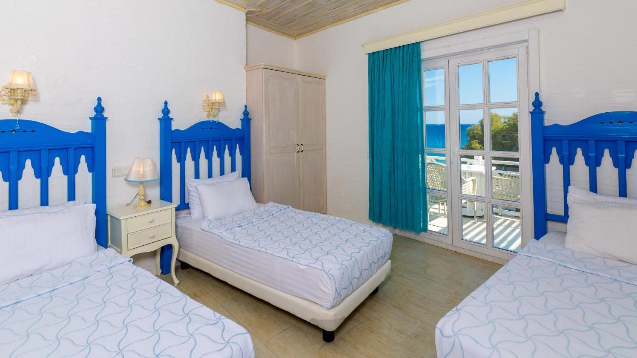 Hotel Mavi Beyaz Palamutbükü Esterno foto