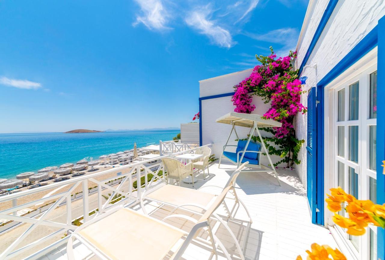 Hotel Mavi Beyaz Palamutbükü Esterno foto
