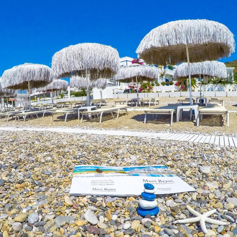 Hotel Mavi Beyaz Palamutbükü Esterno foto
